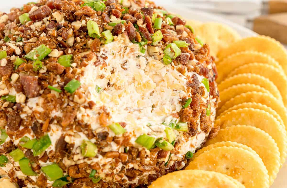 Make-Ahead Bacon Ranch Cheese Ball: Stays Smooth & Holds Shape for Parties